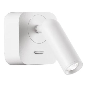 Ideal Lux - Світлодіодний настінний точковий світильник BEAN LED/3W/230V CRI 90 білий