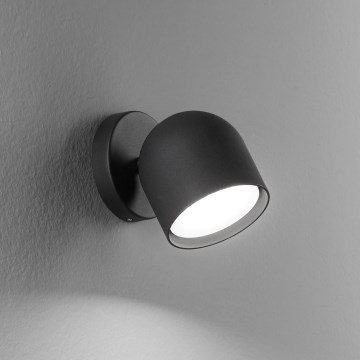 Ideal Lux - Світлодіодний настінний точковий світильник DODO 1xGX53/9W/230V чорний