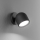 Ideal Lux - Світлодіодний настінний точковий світильник DODO 1xGX53/9W/230V чорний