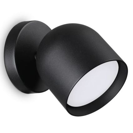 Ideal Lux - Світлодіодний настінний точковий світильник DODO 1xGX53/9W/230V чорний