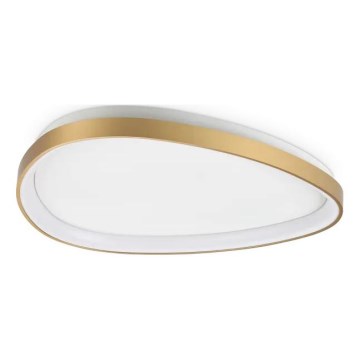 Ideal Lux - Світлодіодний стельовий світильник з регулюванням яскравості GEMINI LED/28W/230V діаметр 61 см CRI 90 золотий