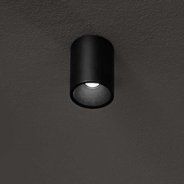 Ideal Lux - Світлодіодний точковий світильник NITRO LED/10W/230V діаметр 8 см CRI 90 чорний