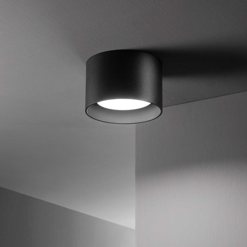 Ideal Lux - Світлодіодний точковий світильник SPIKE 1xGX53/9W/230V чорний
