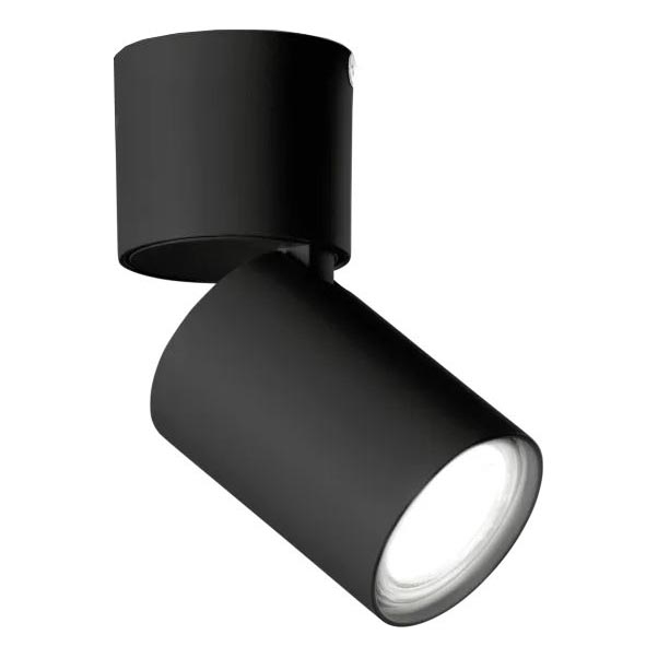 Ideal Lux - Світлодіодний точковий світильник TOBY 1xGU10/7W/230V CRI 90 чорний