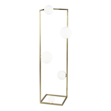 Ideal Lux - Світлодіодний торшер ANGOLO 5xG9/3W/230V латунь