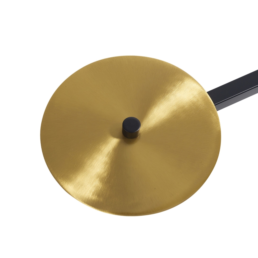 Ideal Lux - Світлодіодний торшер BIRDS 5xG9/3W/230V чорний/золотий