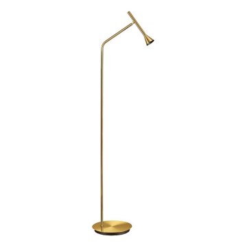 Ideal Lux - Світлодіодний торшер DIESIS LED/4,5W/230V CRI 95 золотий
