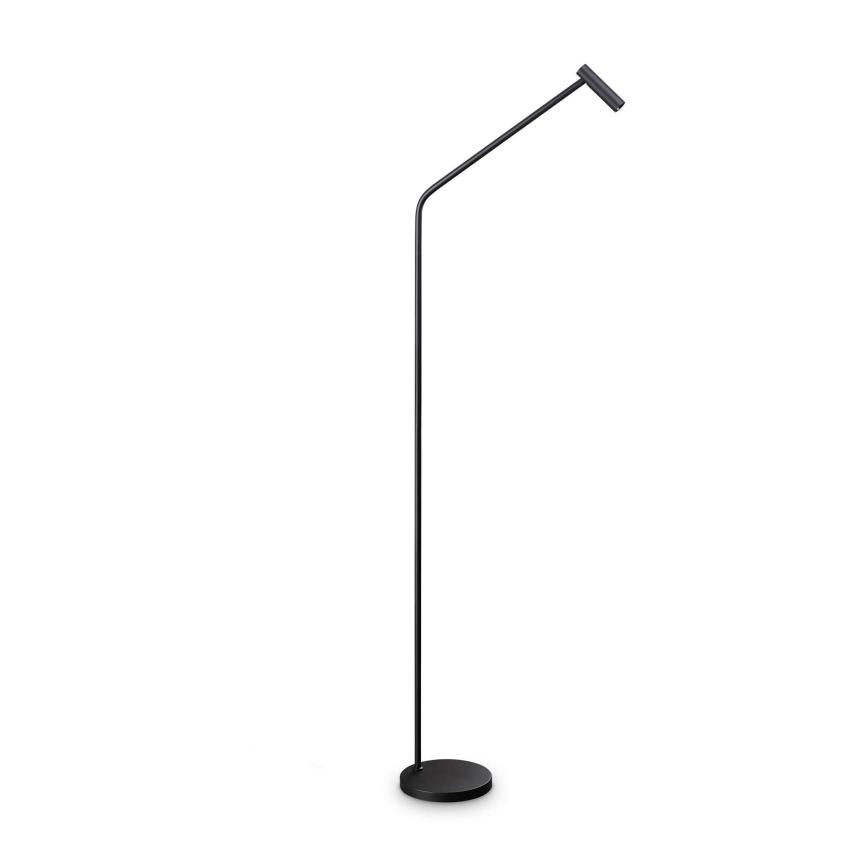 Ideal Lux - Світлодіодний торшер EASY LED/3,5W/230V CRI 90 чорний