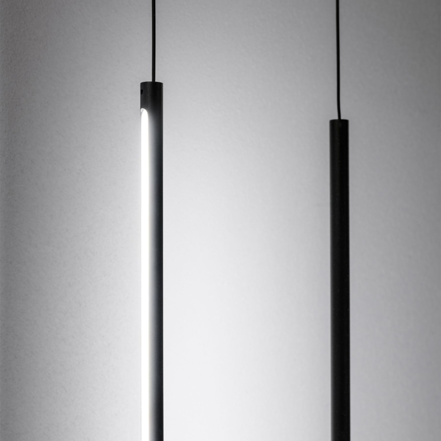 Ideal Lux - Світлодіодний торшер FILO LED/14W/230V 2700K CRI 90 чорний