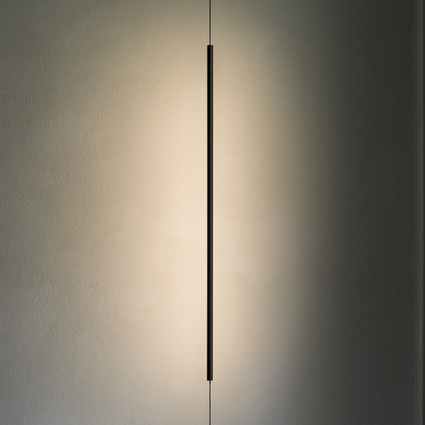 Ideal Lux - Світлодіодний торшер FILO LED/14W/230V 2700K CRI 90 чорний
