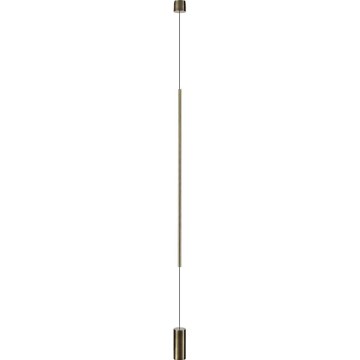 Ideal Lux - Світлодіодний торшер FILO LED/14W/230V 2700K CRI 90 латунь