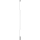 Ideal Lux - Світлодіодний торшер FILO LED/14W/230V 3000K CRI 90 білий