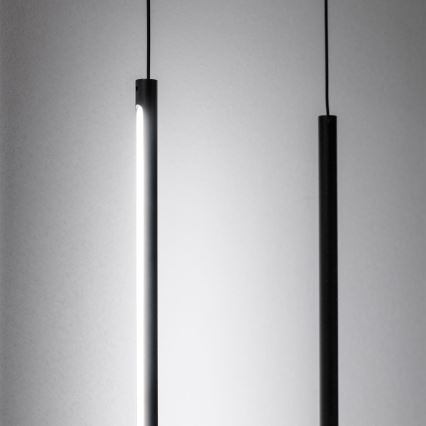 Ideal Lux - Світлодіодний торшер FILO LED/14W/230V 3000K CRI 90 чорний
