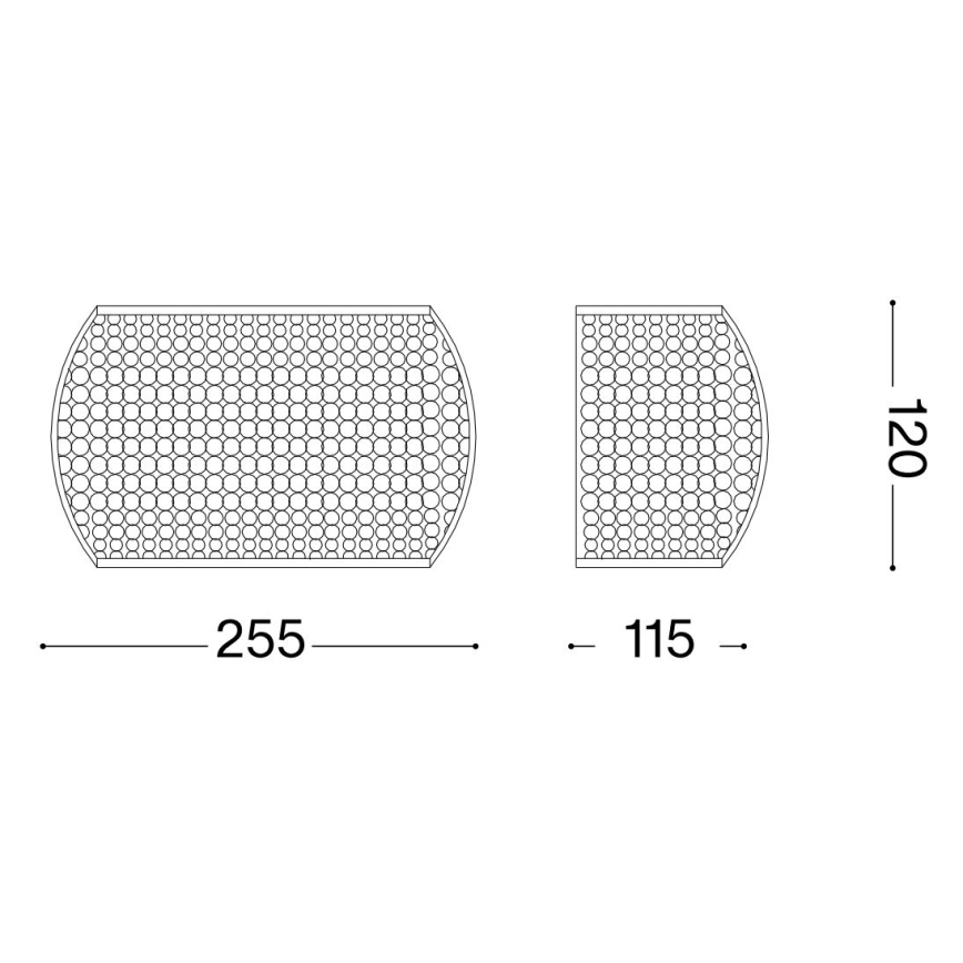 Ideal Lux - Світлодіодний кришталевий настінний світильник PASHA 3xG9/3W/230V глянцевий хром