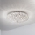 Ideal Lux - Світлодіодний кришталевий стельовий світильник KING 5xG9/3W/230V діаметр 38 см глянцевий хром