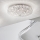 Ideal Lux - Світлодіодний кришталевий стельовий світильник KING 9xG9/3W/230V діаметр 53,5 см глянцевий хром