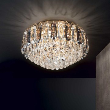 Ideal Lux - Світлодіодний кришталевий стельовий світильник MAGNOLIA 7xG9/3W/230V