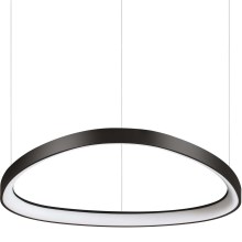 Ideal Lux - Світлодіодна підвісна люстра GEMINI LED/48W/230V діаметр 61 см чорний