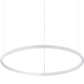 Ideal Lux - Світлодіодна підвісна люстра ORACLE SLIM LED/38W/230V діаметр 70 см білий