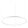 Ideal Lux - Світлодіодна підвісна люстра ORACLE SLIM LED/55W/230V діаметр 90 см білий