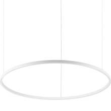 Ideal Lux - Світлодіодна підвісна люстра ORACLE SLIM LED/55W/230V діаметр 90 см білий