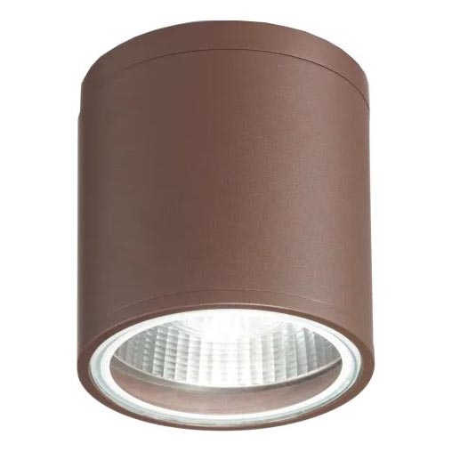Ideal Lux - Точечный светильник для ванной комнаты GUN 1xGU10/28W/230V IP55 коричневый