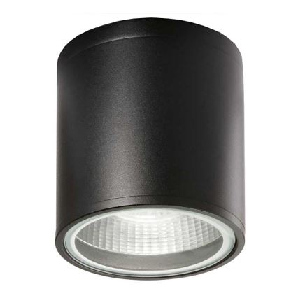 Ideal Lux - Точковий світильник для ванної кімнати GUN 1xGU10/28W/230V IP44 чорний