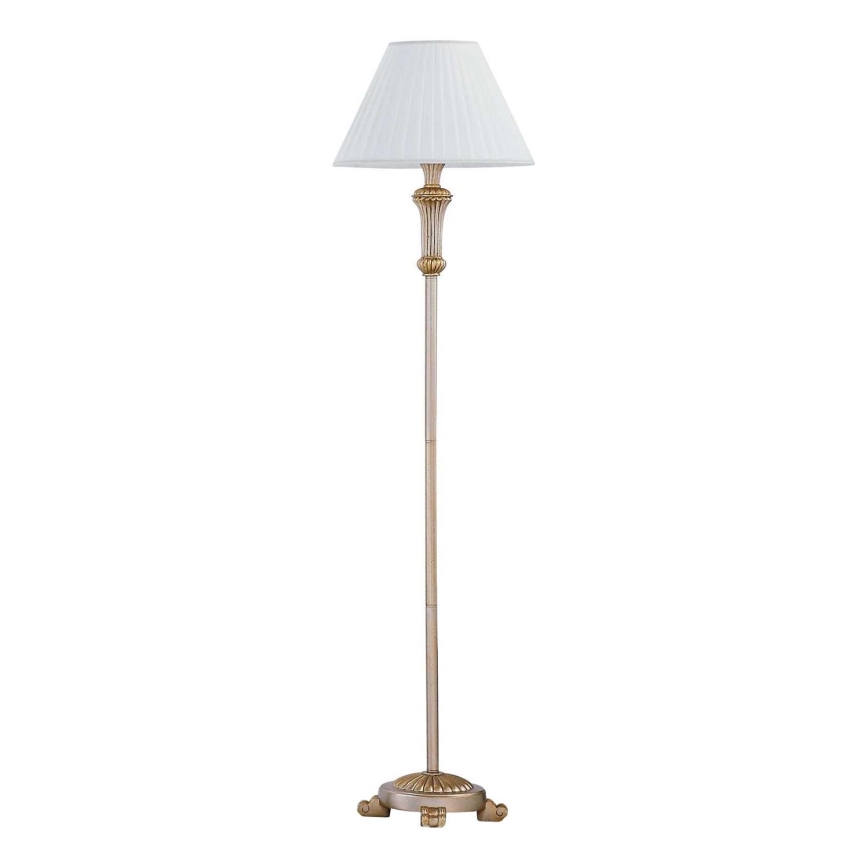 Ideal Lux - Торшер FIRENZE 1xE14/40W/230V золотистый