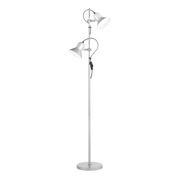 Ideal Lux - Торшер POLLY 2xE27/60W/230V серебристый
