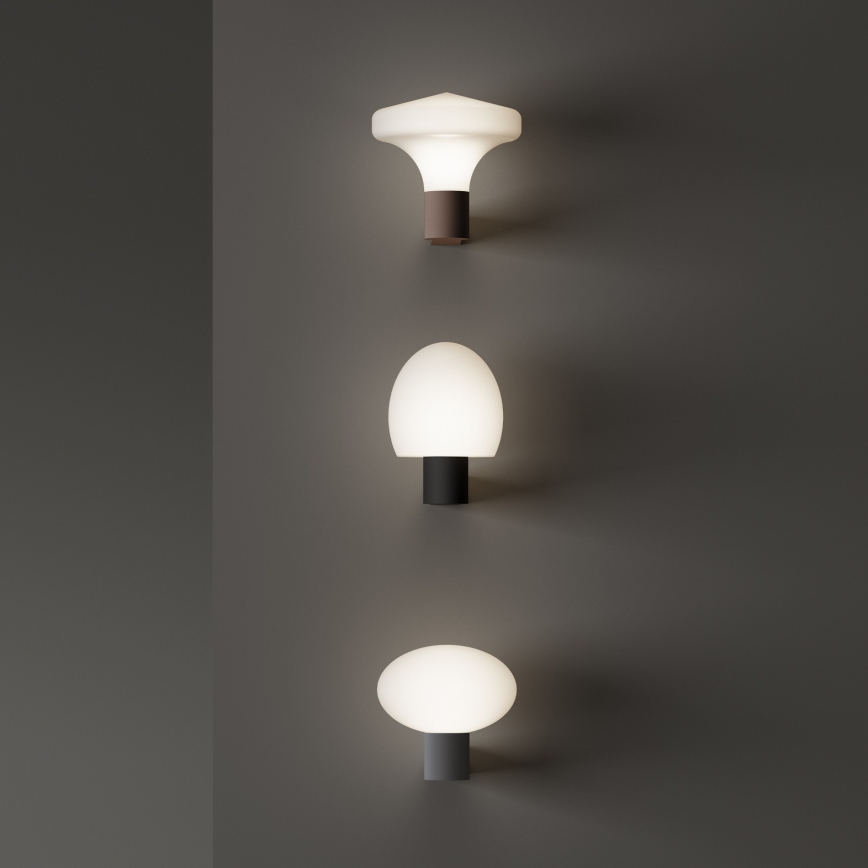Ideal Lux - Уличный настенный светильник CLIO 1xE27/42W/230V IP44 антрацит