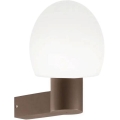 Ideal Lux - уличный настенный светильник CLIO, коричневый, 1xE27/42W/230V IP44