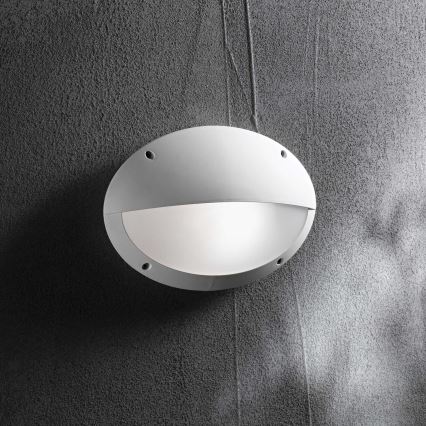 Ideal Lux - Уличный настенный светильник POLAR 1xE27/23W/230V IP66 белый