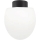 Ideal Lux - Уличный потолочный светильник CLIO 1xE27/42W/230V IP44 черный