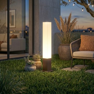 Ideal Lux - Уличный светильник EDO OUTDOOR 1xGX53/15W/230V 79 см IP65 коричневый