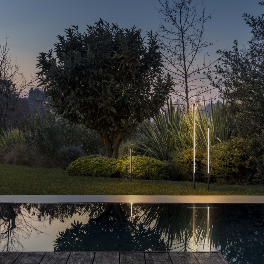 Ideal Lux - уличный светильник JEDI LED/7W/230V, 40 см, CRI 90, IP65, антрацит