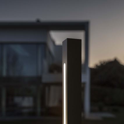 Ideal Lux - уличный светильник JEDI LED/7W/230V, 40 см, CRI 90, IP65, антрацит