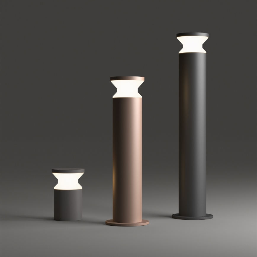Ideal Lux - Уличный светильник TORRE 1xE27/15W/230V 22 см IP65 антрацит