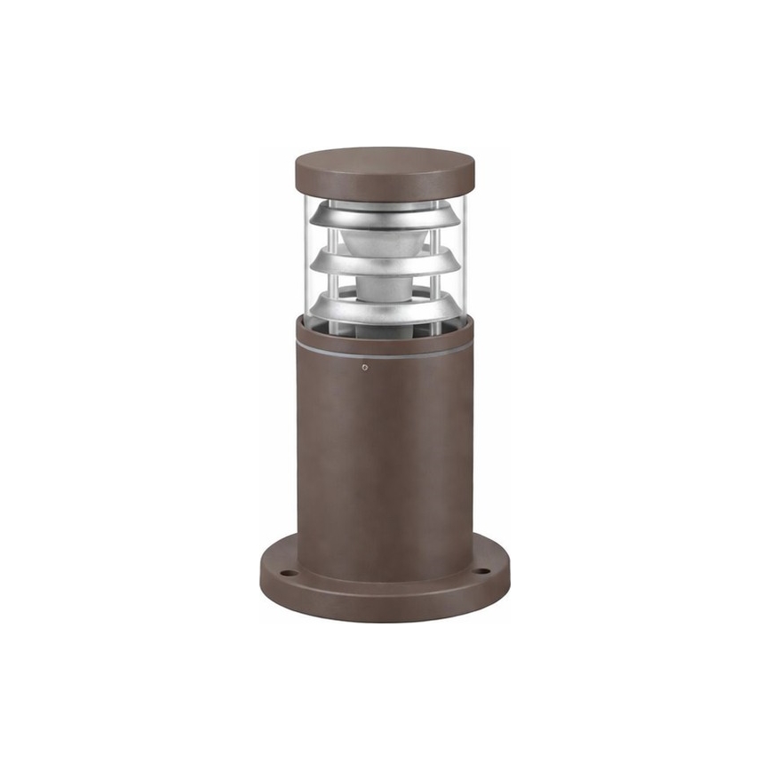 Ideal Lux - Уличный светильник TRONCO 1xE27/42W/230V, 25 см, IP65, коричневый