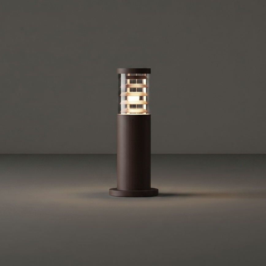Ideal Lux - Уличный светильник TRONCO 1xE27/42W/230V 40 см IP65 коричневый