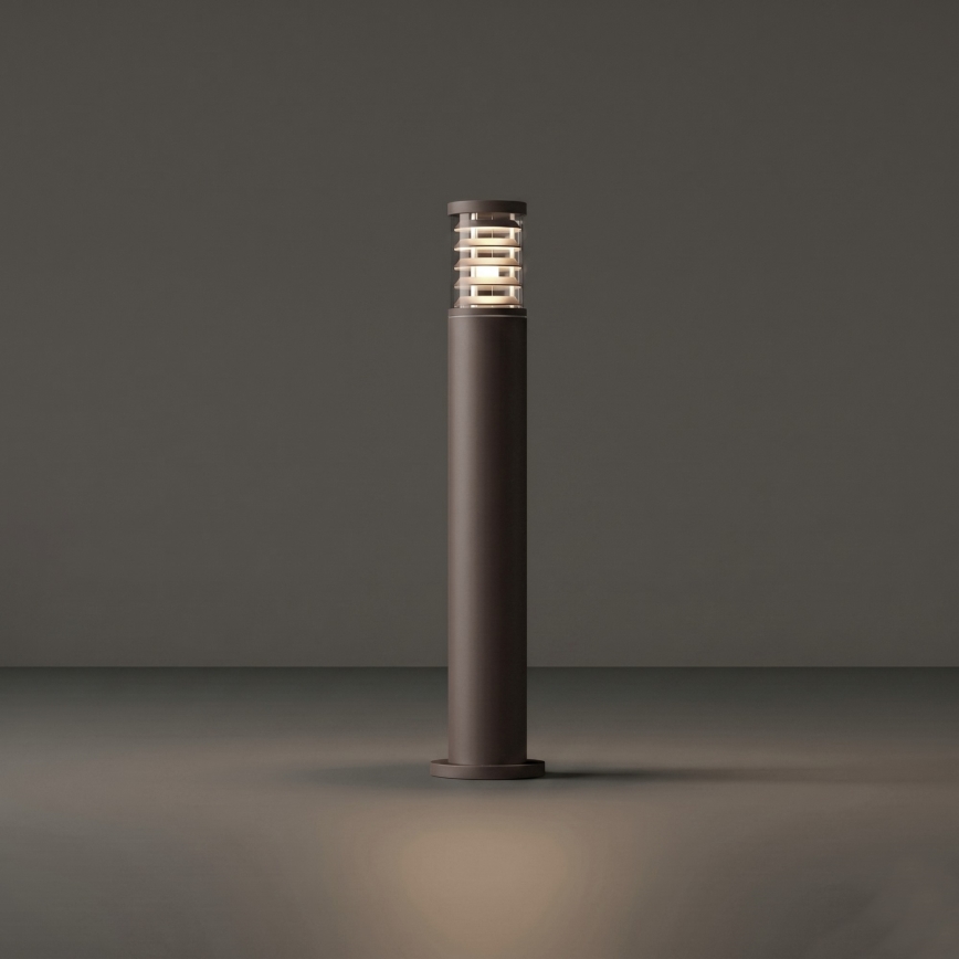 Ideal Lux - Уличный светильник TRONCO 1xE27/42W/230V 80 cm IP65 коричневый