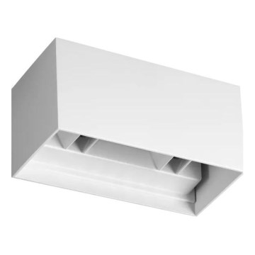 Ideal Lux - Уличный светодиодный настенный светильник ATOM LED/25W/230V CRI 90 IP54 белый