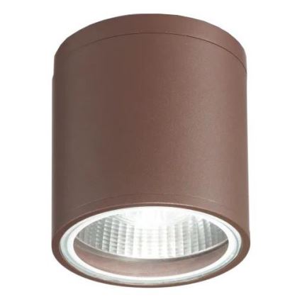Ideal Lux - Уличный точечный светильник GUN 1xGU10/28W/230V, Ø 11 см, IP55, коричневый