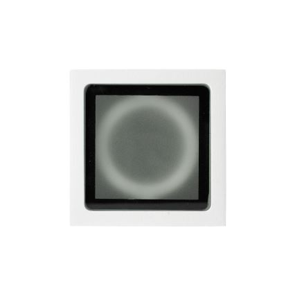 Ideal Lux - Уличный точечный светильник TECHO 1xGU10/20W/230V 15x15 см IP54 белый