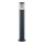 Ideal Lux - Уличная лампа 1xE27/42W/230V 80 см IP44 антрацит