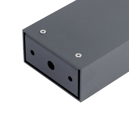 Ideal Lux - Уличная лампа SIRIO 2xG9/15W/230V IP44 антрацит