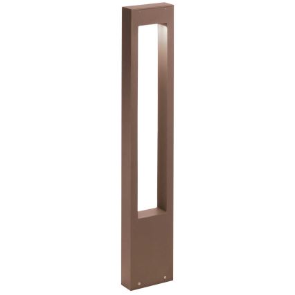 Ideal Lux - Уличная лампа VEGA 1xG9/15W/230V 80 см IP44 коричневый