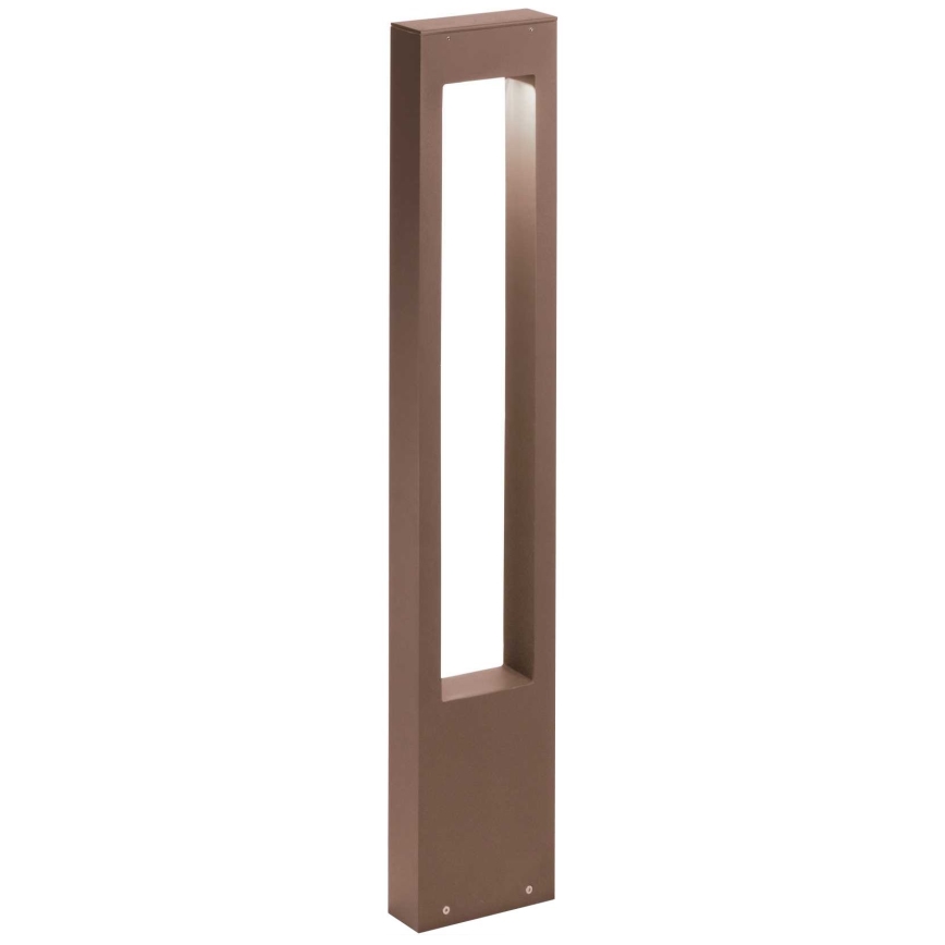Ideal Lux - Уличная лампа VEGA 1xG9/15W/230V 80 см IP44 коричневый