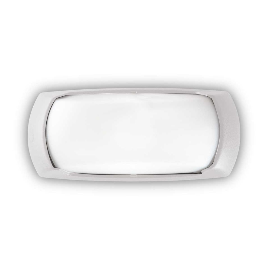 Ideal Lux - Уличный настенный светильник 1xE27/23W/230V белый IP66