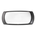 Ideal Lux - Уличный настенный светильник 1xE27/23W/230V черный IP66