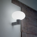 Ideal Lux - Уличный настенный светильник CLIO 1xE27/42W/230V IP44 антрацит